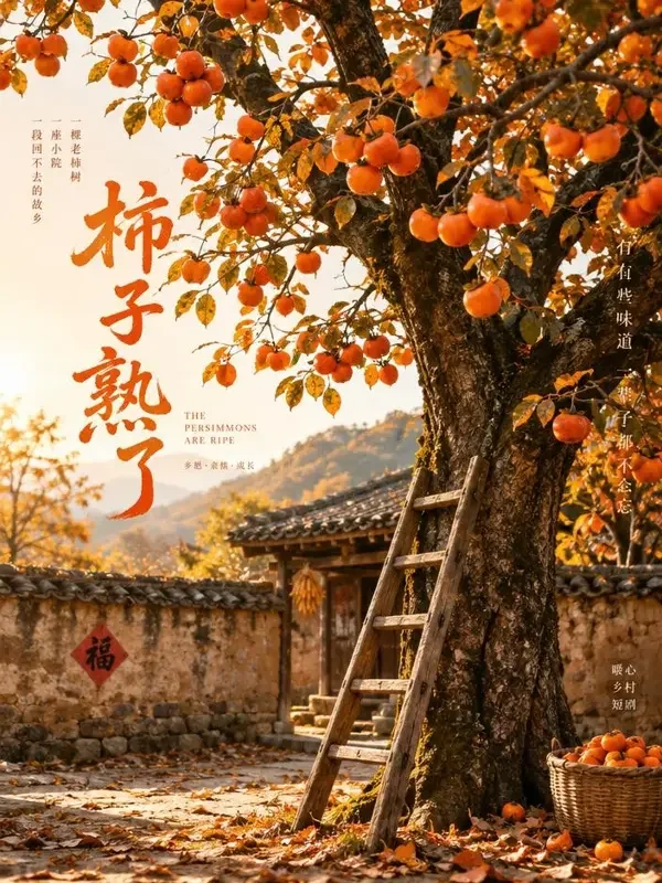 《柿子树下》- 黄豆短剧年代记忆短剧封面